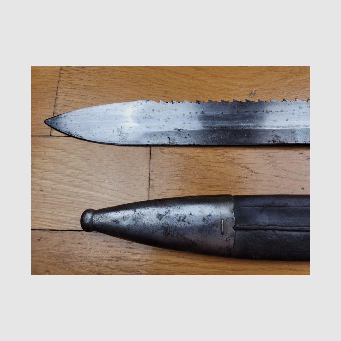 Seltene Bajonett Modell 98/02 – beeindruckende Säge – 5. Pioniere Preußen – Erfurt 1902 – Exzellenter Zustand, Bild 12 von 22
