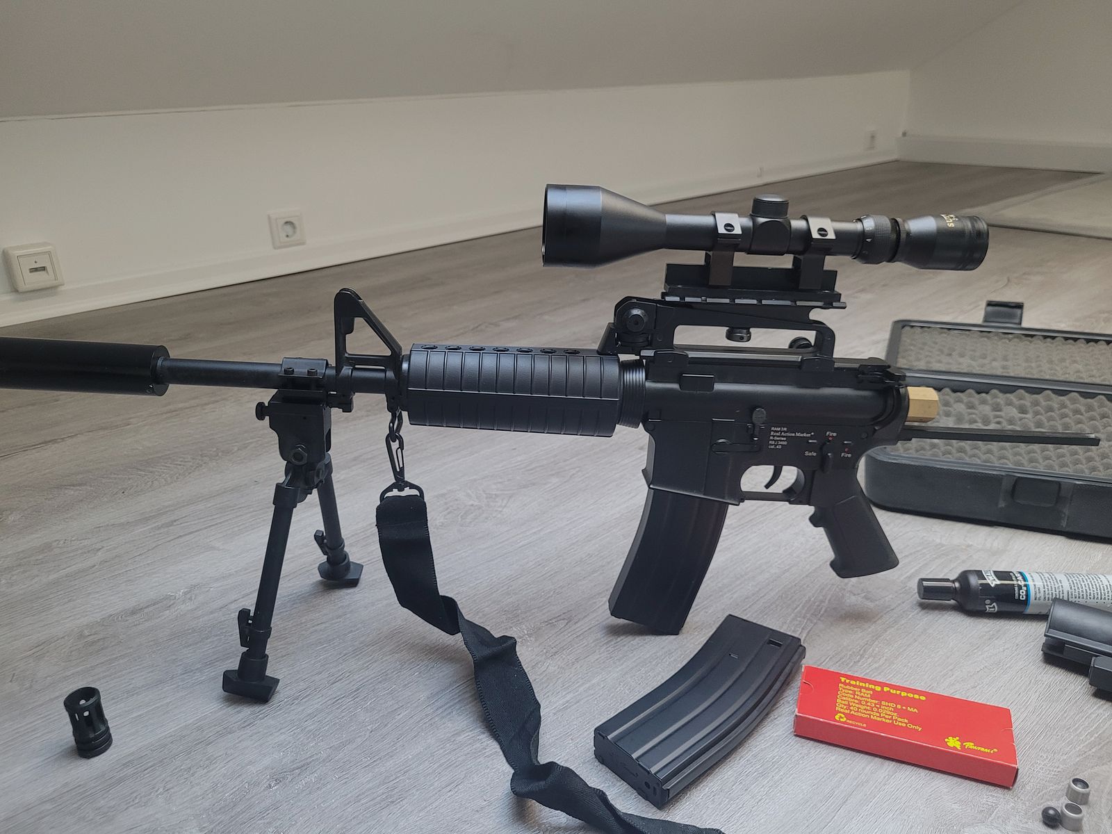 M4 RAM mit reichlich Zubehör