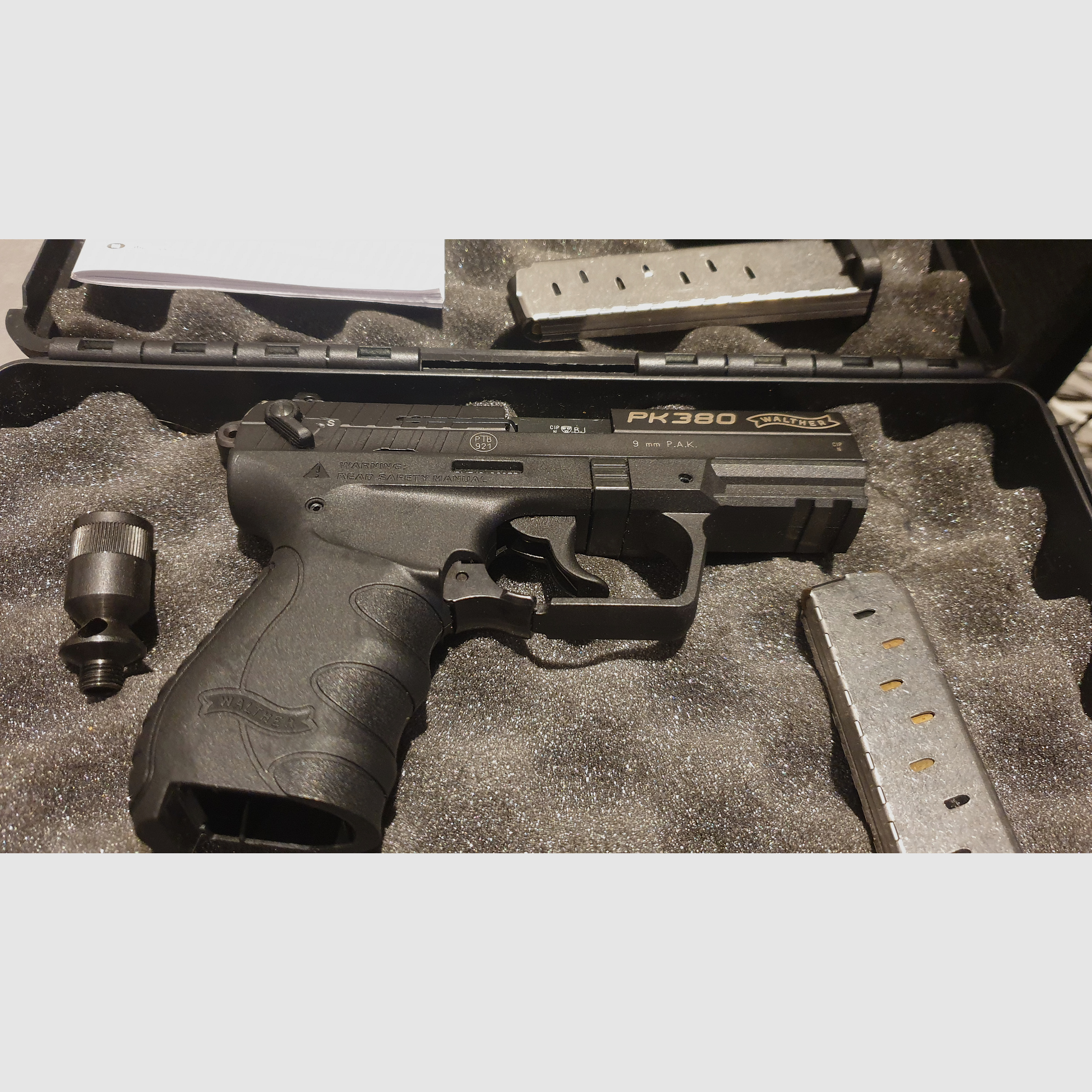 Walther PK 380  9mm P.A.K