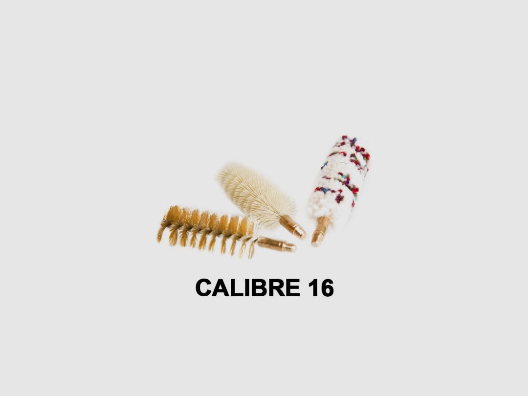 Lot de 3 écouvillons de nettoyage calibre 16