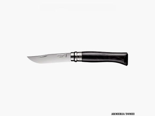 COLTELLO – OPINEL – EDIZIONE LUSSO VRI N.8 INOX MANICO CORNO NERO