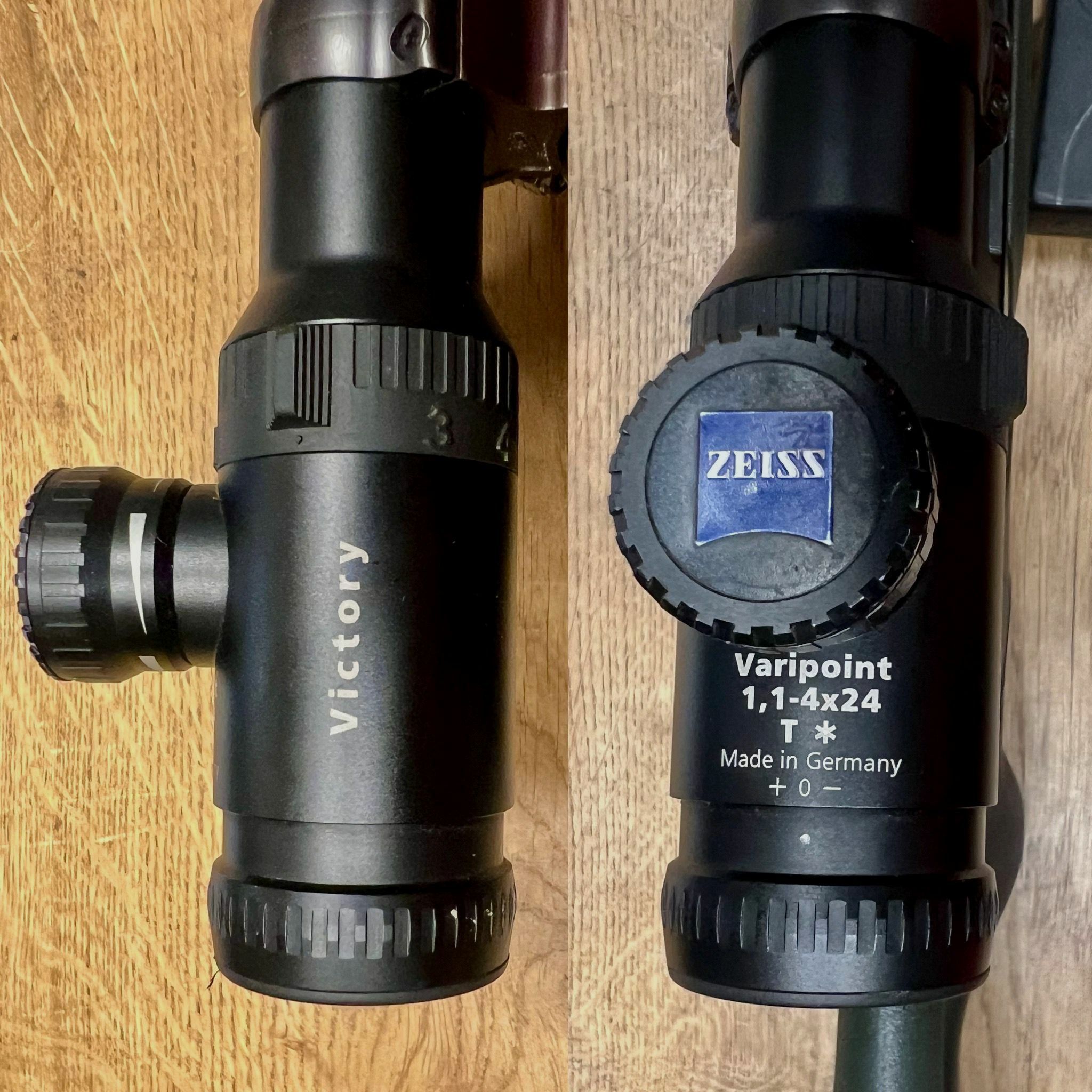 Sauer mit Zeiss Victory Varipoint Drückjagdglas 303 Synchro XT
