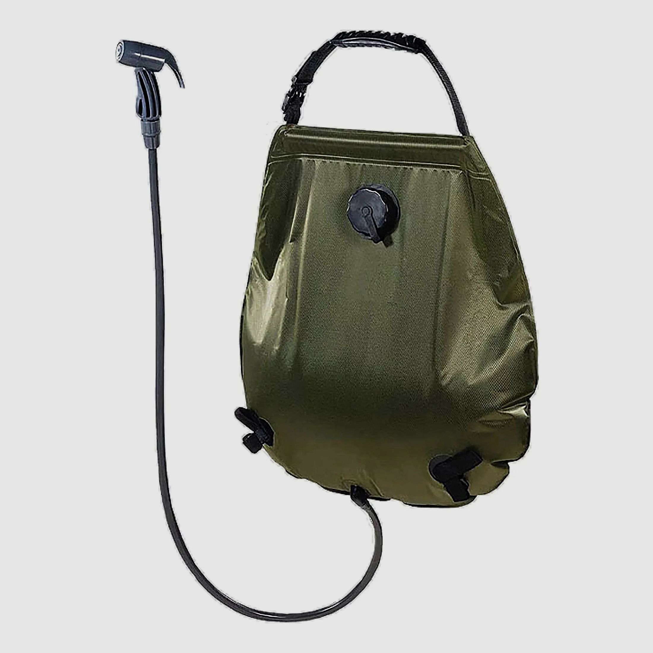 MFH MFH Solardusche Deluxe 20 Liter oliv