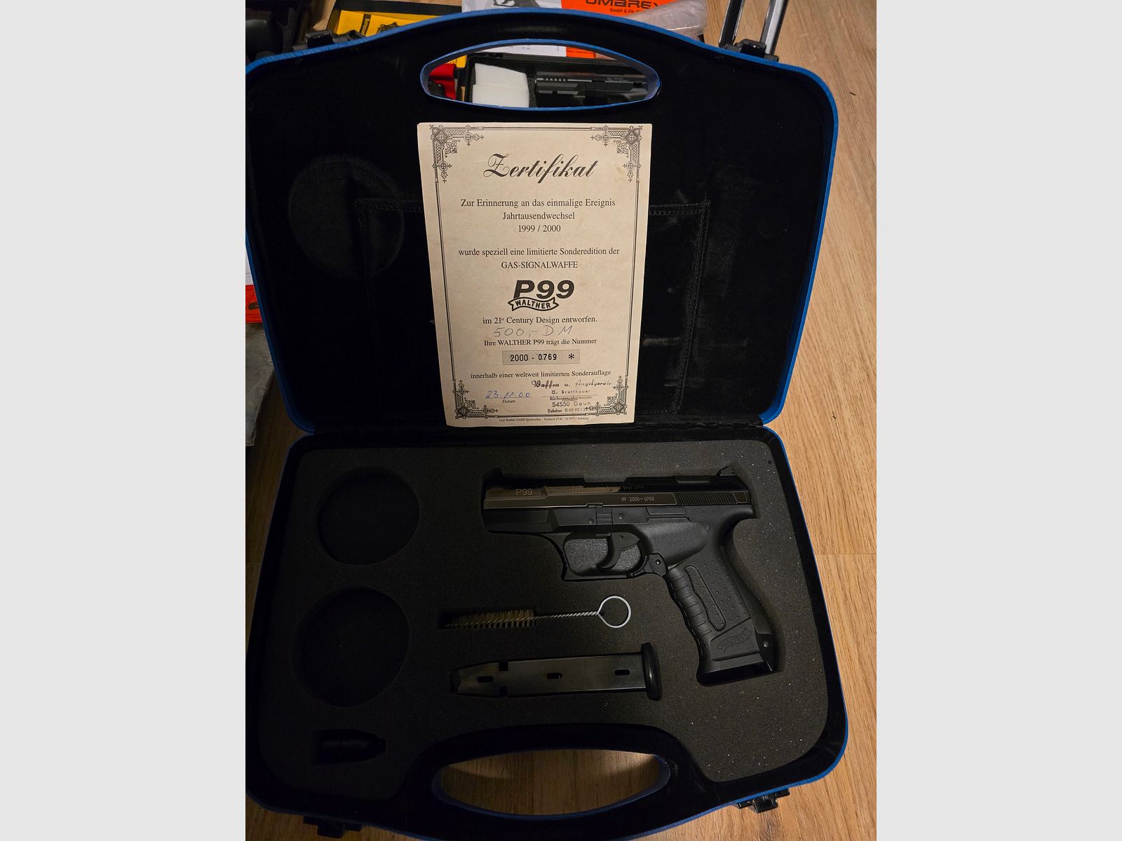 Schreckschusswaffen Walther Röhm P99 P22 Sonderedition RG70 