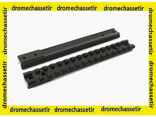 Rail picatinny en acier pour carabine Haenel Jaeger 10