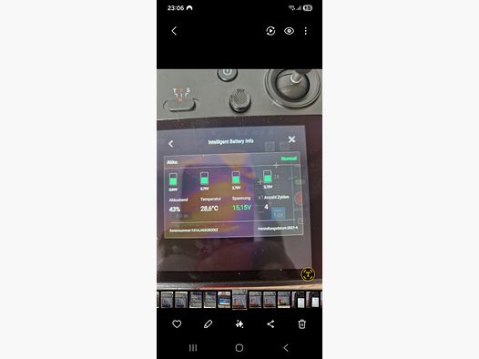 NUOVO DJI Mavic 2 Enterprise Advanced termografia 640 tempo di volo totale del dispositivo due ore entrambe le batterie hanno solo 4 cicli di carica.
