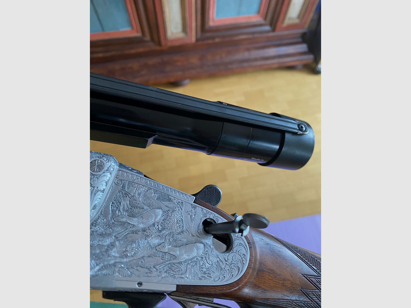 Bockbüchsflinte Krieghoff Ulm Primus mit Wechsellauf Kaliber 16/70