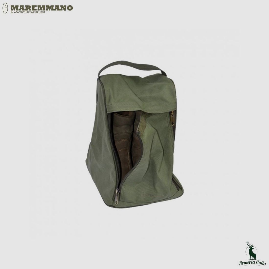 Maremmano Tas voor Schoenen in Cordura kleur Groen