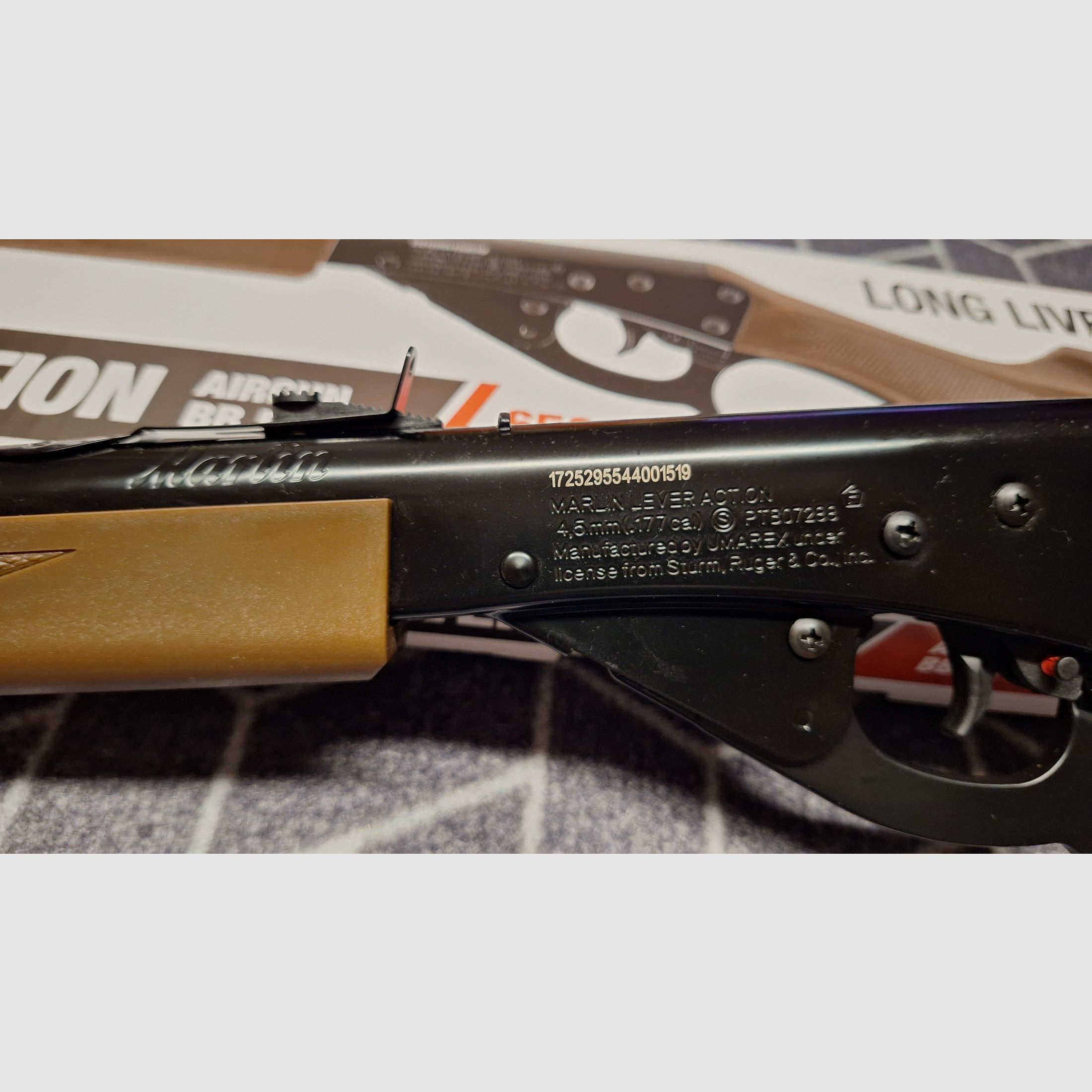 Marlin Lever Action BB Rifle - Unterhebelspanner Luftgewehr 4,5 mm BB