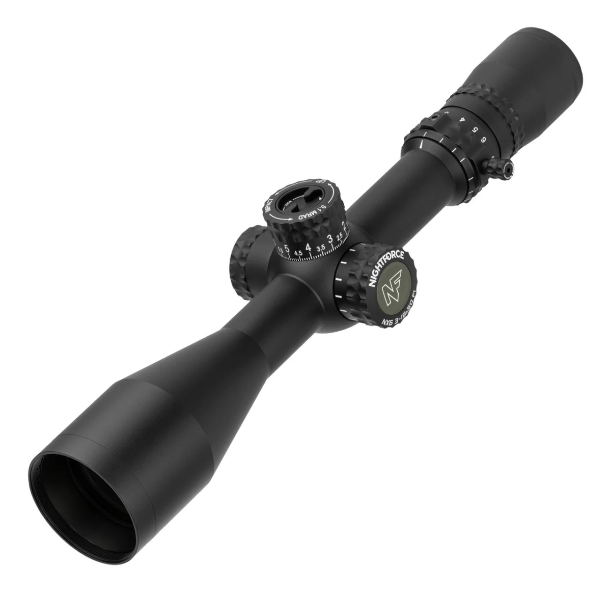 Nightforce NX6 riflescope 3-18x50mm F1 – Mil-XT – 0.1MRAD – C735