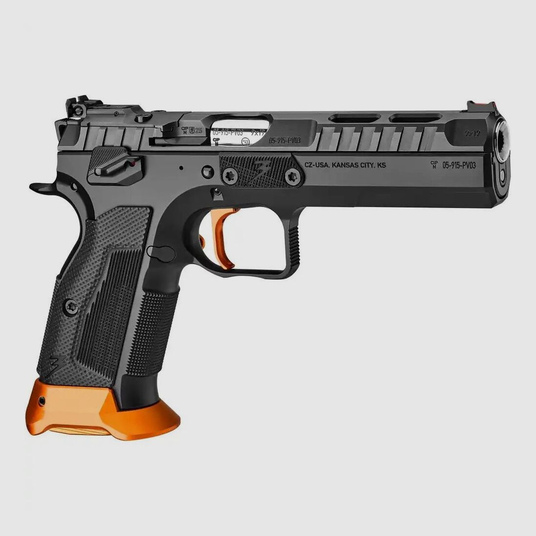 Pistola CZ TS3 Orange 20-S 9mm L, imagen 2 de 10