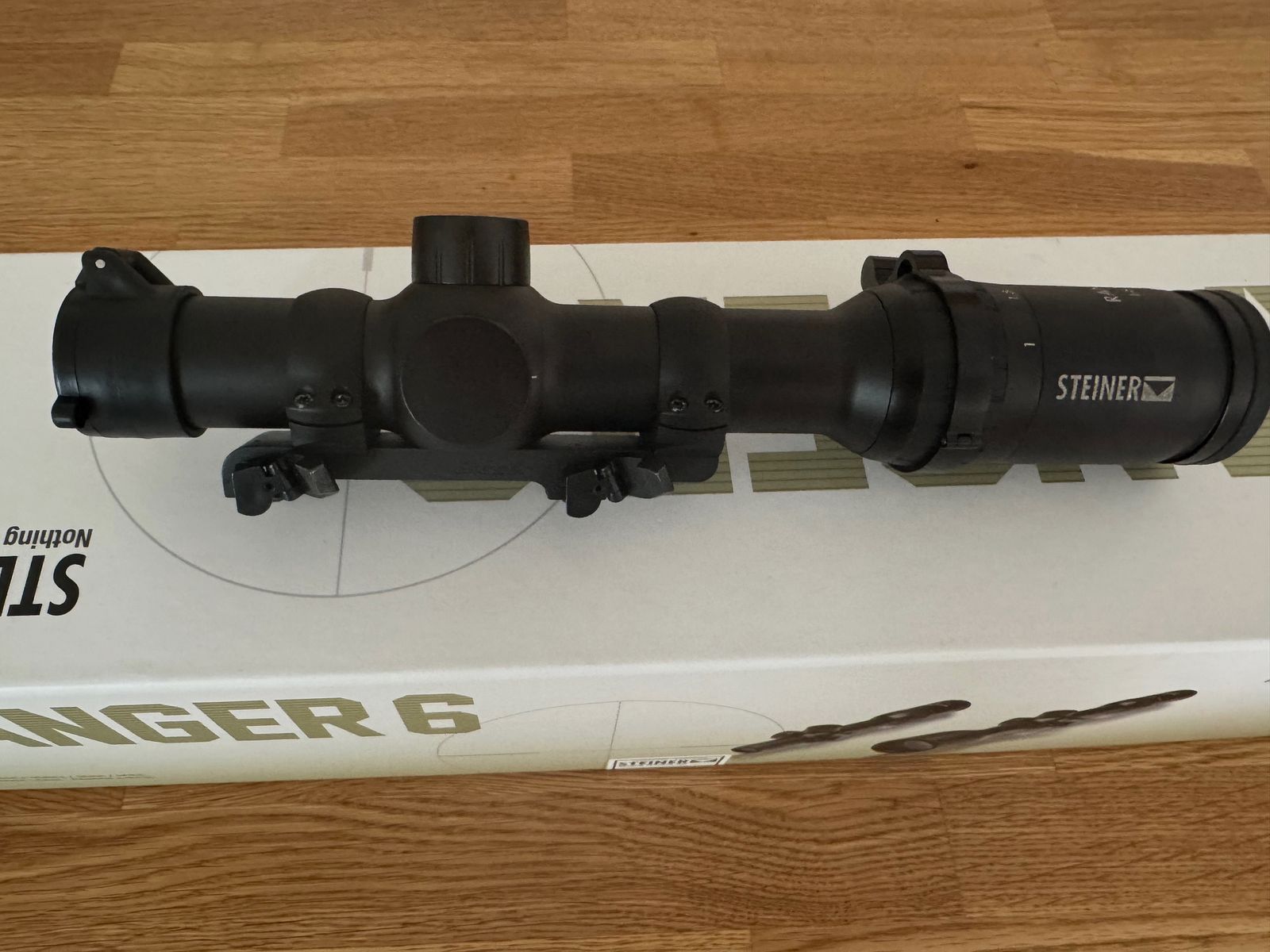 Steiner Ranger 6 scope 1-6x24 with 30mm Blaser saddle mount