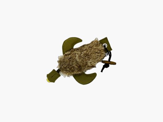 Farm-Land Dog Dummy Duck with Fur 300g