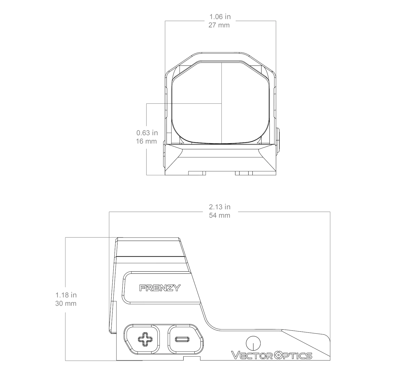 Viseur à point rouge Vector Optics Frenzy FA 1x20x24 CZ P-10/Shadow 2 - SCRD-82, image 16 sur 17