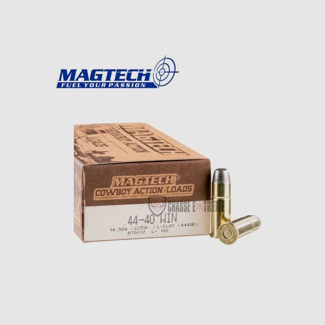 50 cartucce MAGTECH cal. 44-40 Win 225gr LFN, immagine 1 di 2