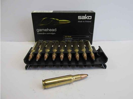 SAKO 222 Rem SP – 3.56g – 55gr