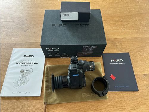 Pard NV007SP2 4K, including IR spotlight