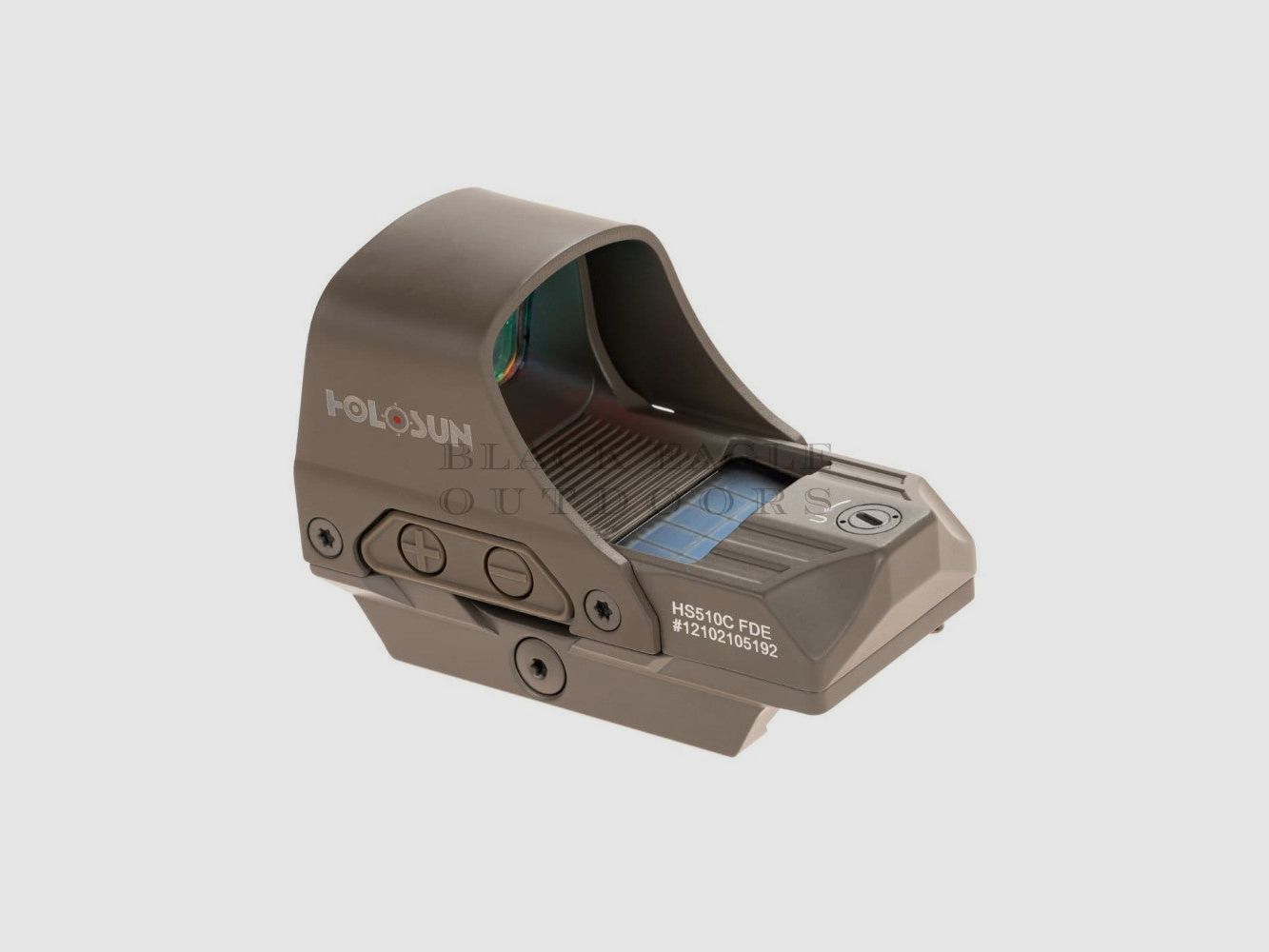 Holosun HS510C SOLAR RED CIRCLE DOT SIGHT / Dark Earth, image 4 of 6