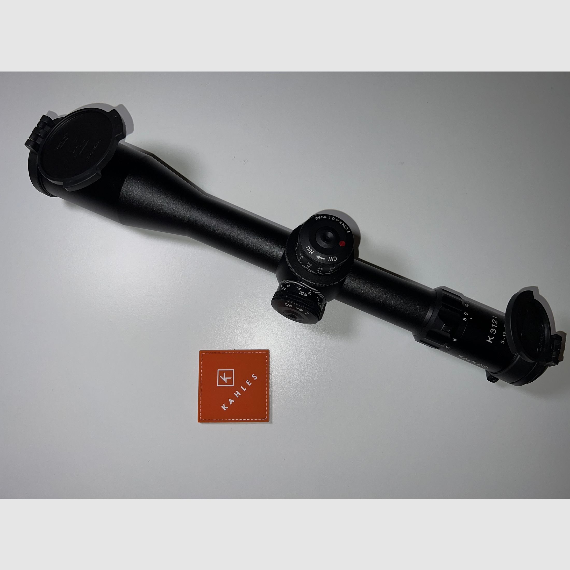 Kahles K312i 3-12x50 Zielfernrohr Incl. Flip Up Cover