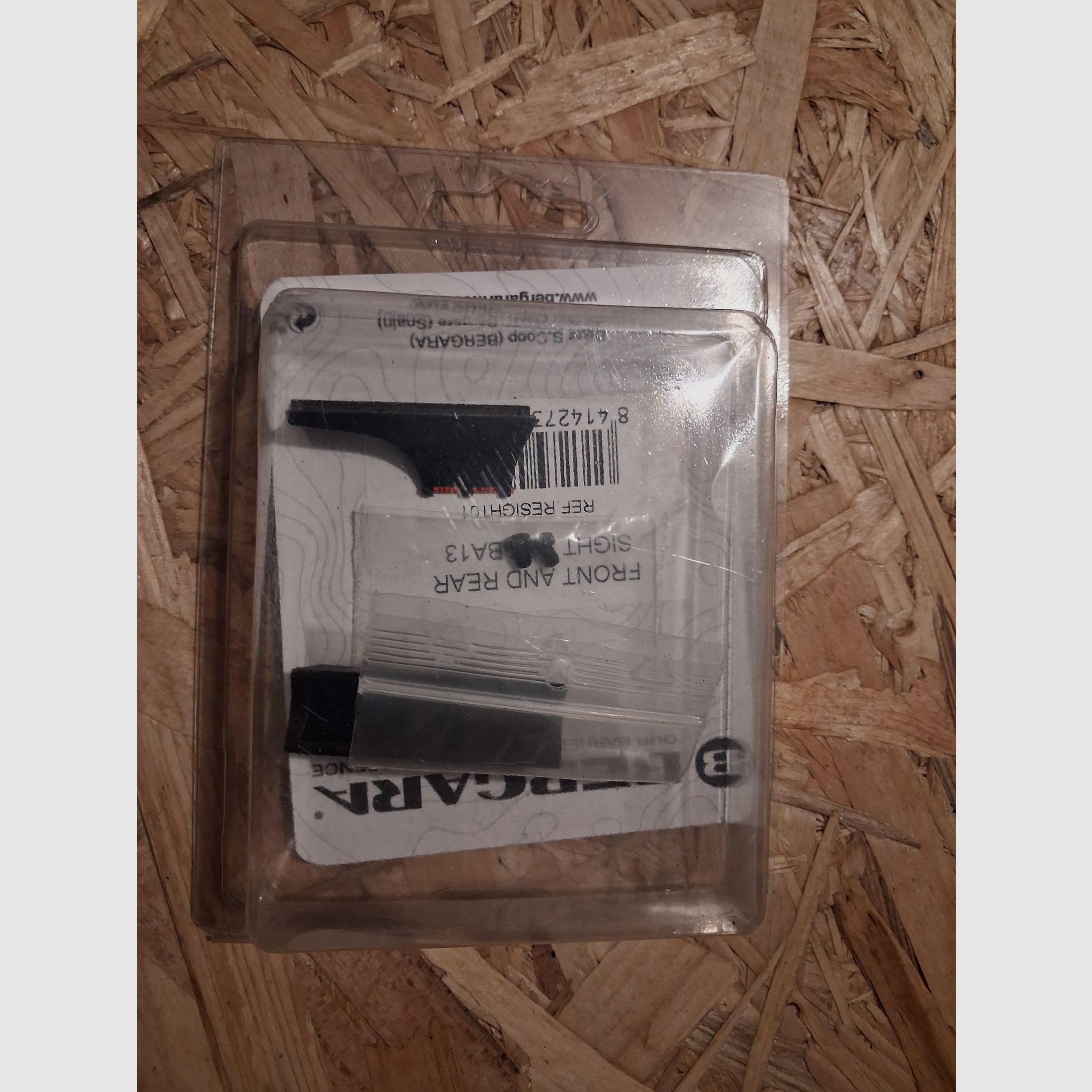 Bergara BA 13 TD Original rear sight front sight