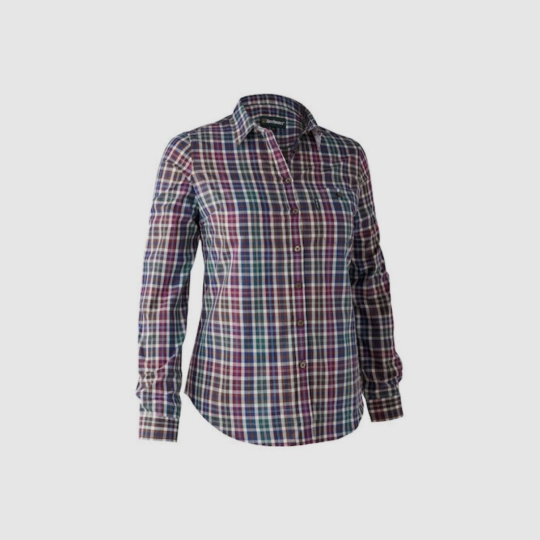 Deerhunter Lady Victoria Bluse brown check