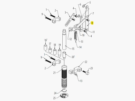 Hornady Measure Link voor Poedervuller Autopress 1 stuk (398736)