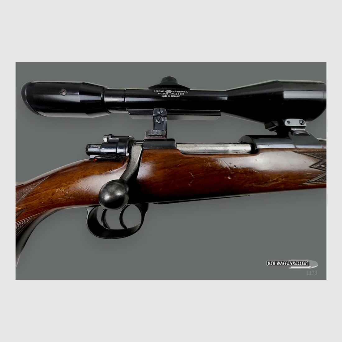 Hunting repeater system 98 tracking weapon