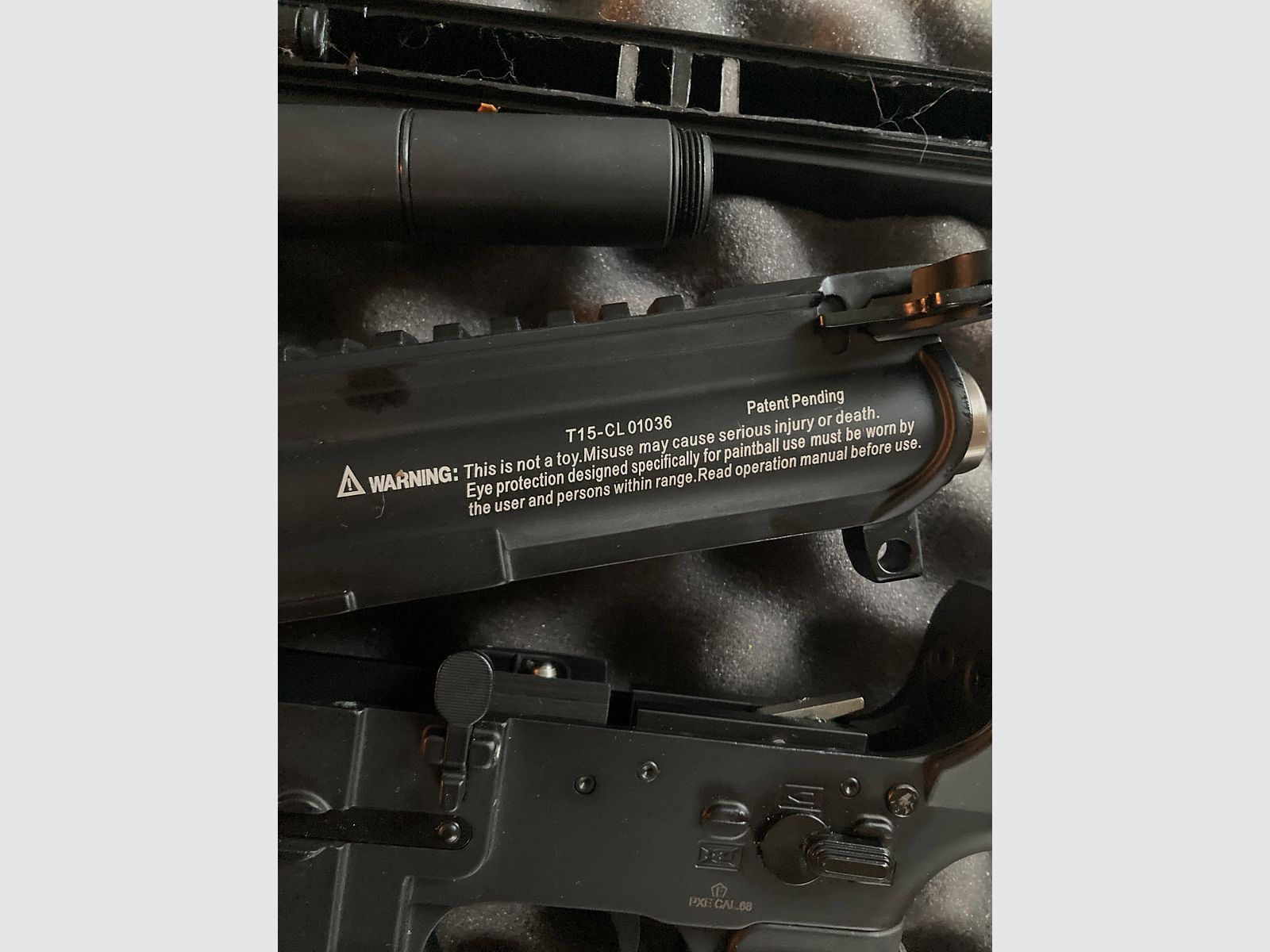 Paintball Set Markierer First Strike T15