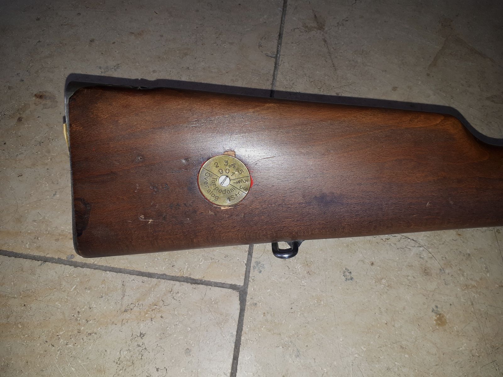 Mauser sueco M96 en calibre 6,5x55.