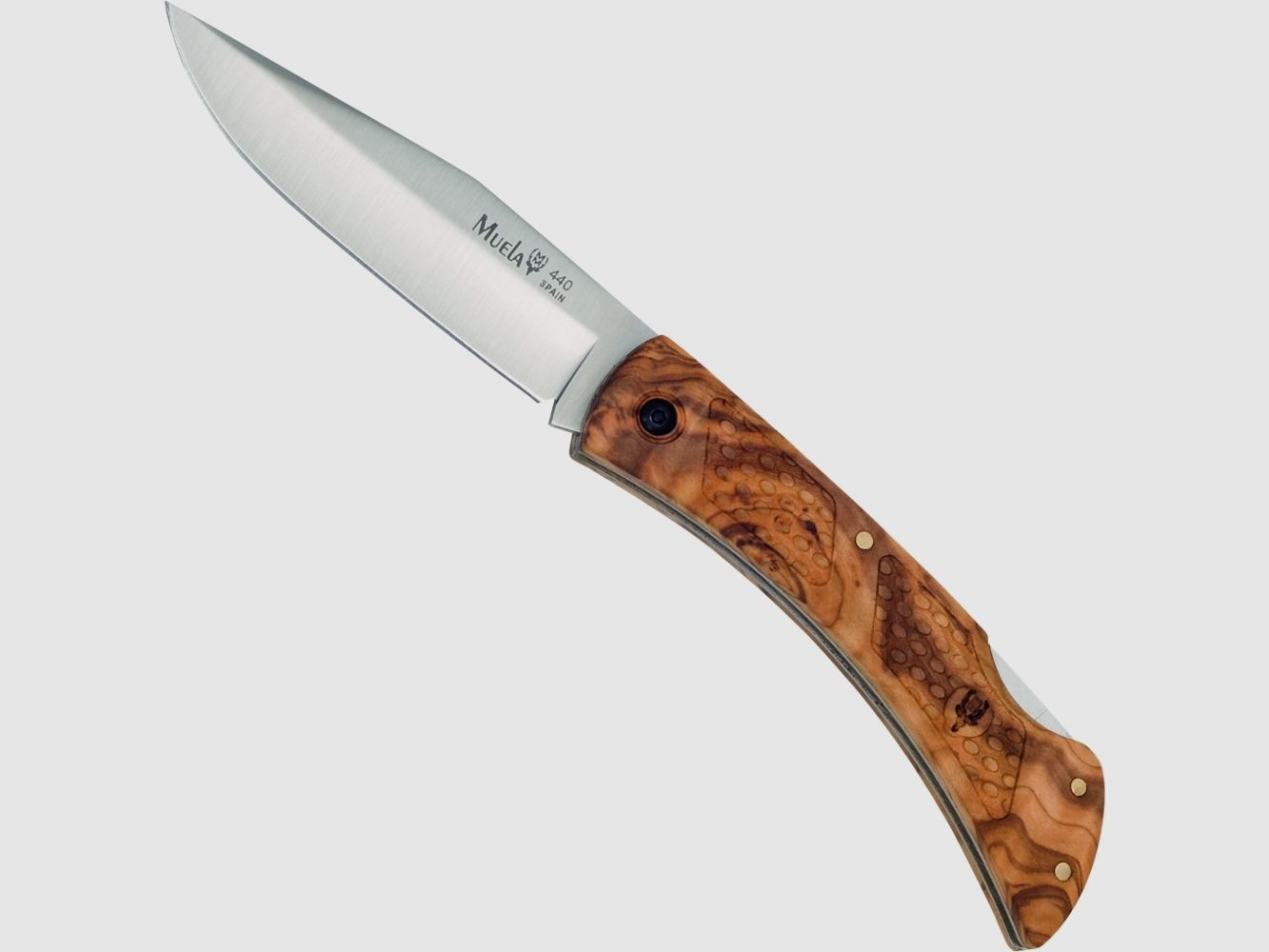 Taschenmesser Muela eleganter Griff Olivenholz §42a konform legal führen