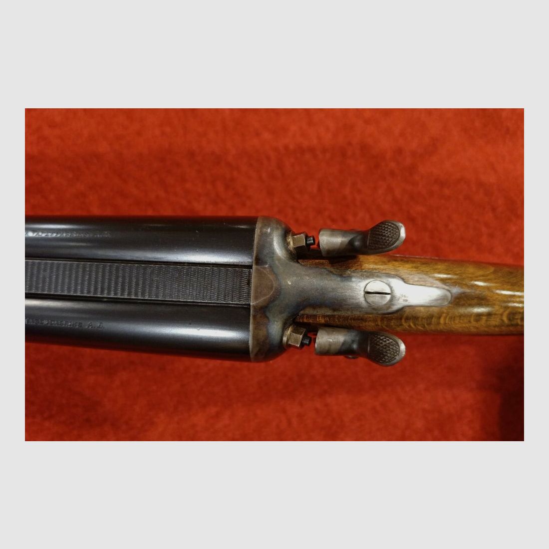 Escopeta de doble cañón Husqvarna Vapenfabriks AB 12/70