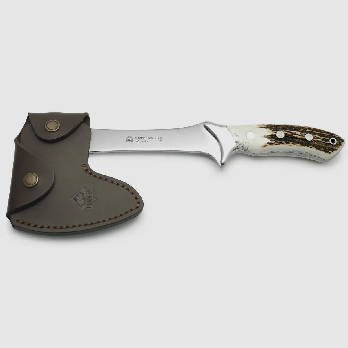 PUMA IP l'ascia cervo, con testa di Puma incisa al laser