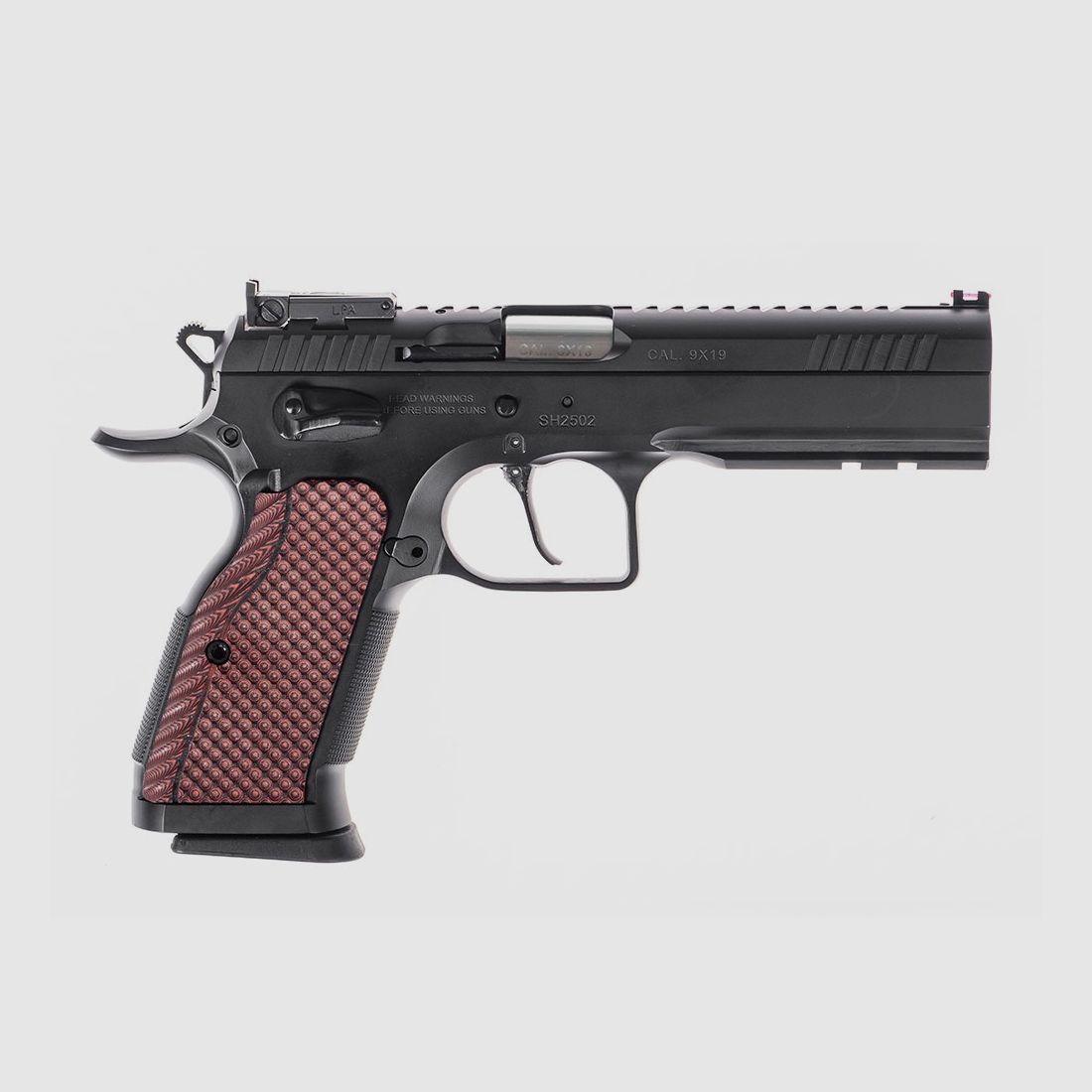 TANFOGLIO Stock III Special Optic 9×19 Schwarz – Evolution 2026, Bild 2 von 3