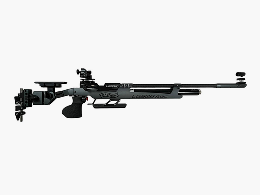 Carabina ad aria compressa WALTHER LG500-E itec MM grigia cal. 4,5mm per destrorsi