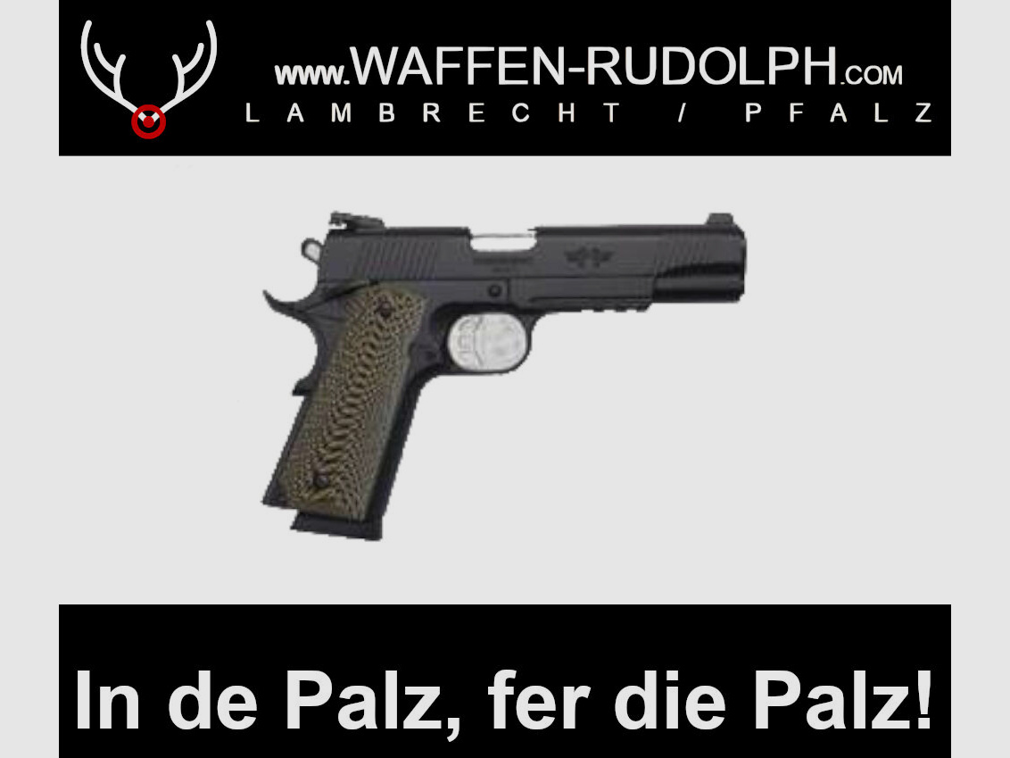 Messerschmitt ME1911 9mm Luger schwarz Pistole ME1911 9mm Luger schwarz Pistole