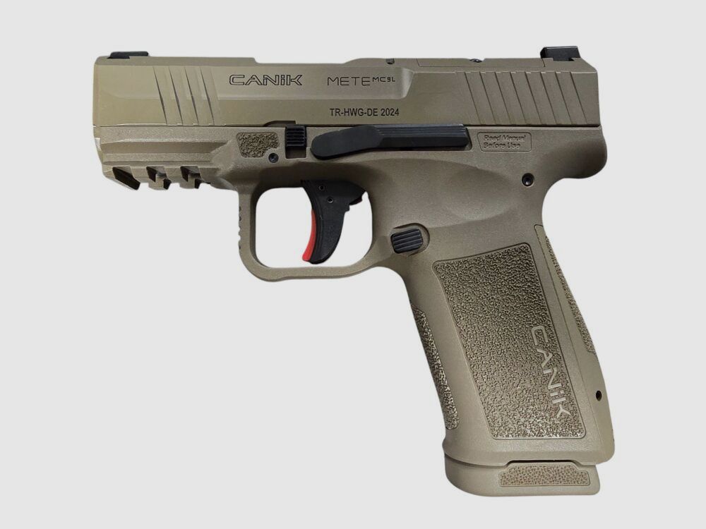 Canik METE MC9 L Micro Compact, 9x19, SAO, FDE, 17 rounds, 1 spare magazine immediately available, shipping +20€