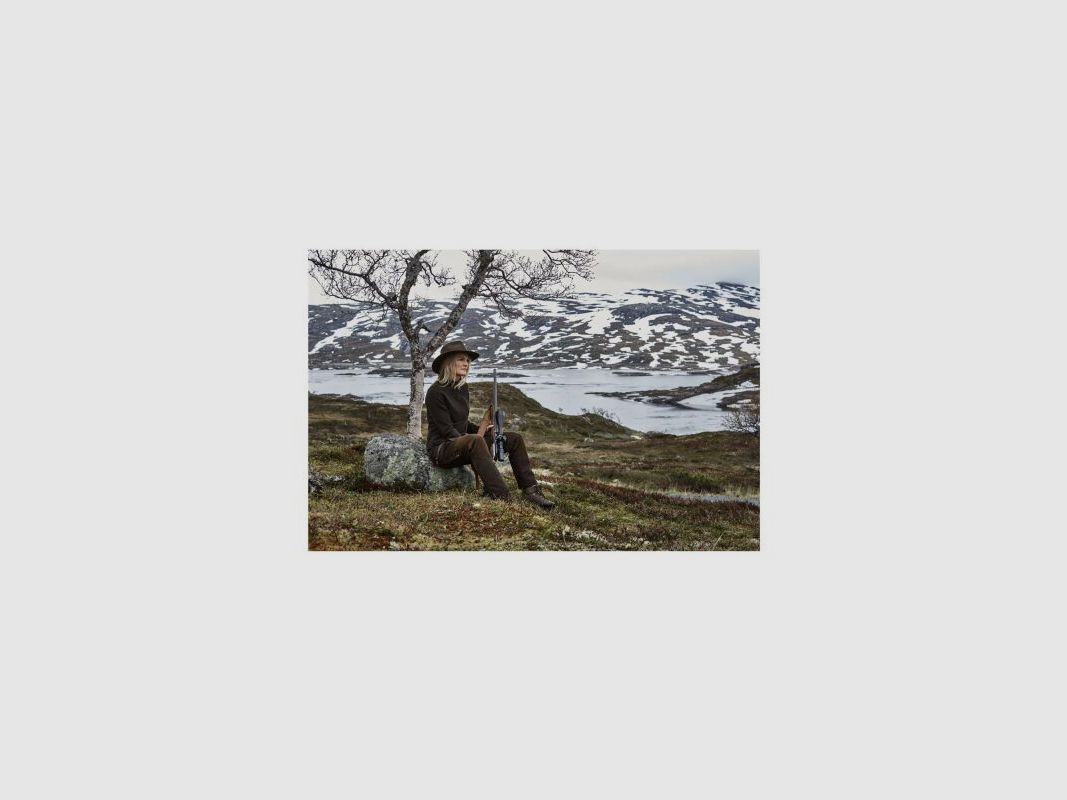 Northern Hunting Damen Fleeceshirt Freja Langarm Oliv 44