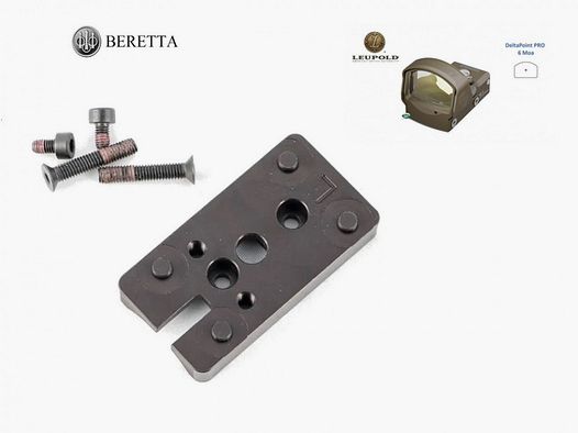 BERETTA base 92X optic ready per Leupold Delta Point - E03051