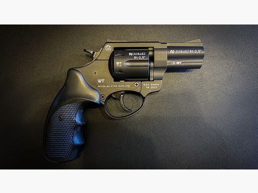 (NEUF) Zoraki R1 Revolver 2,5“ noir P.A.K 9mm
