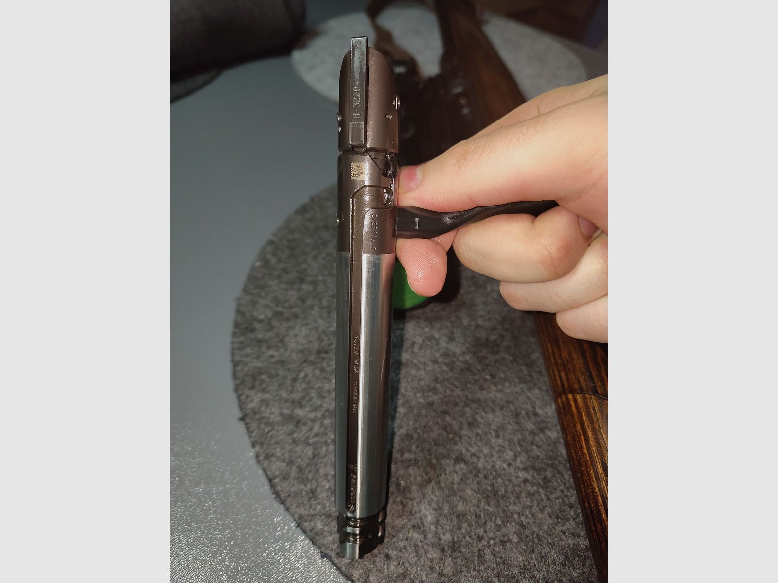 Sauer 101 GTI con silenciador integral