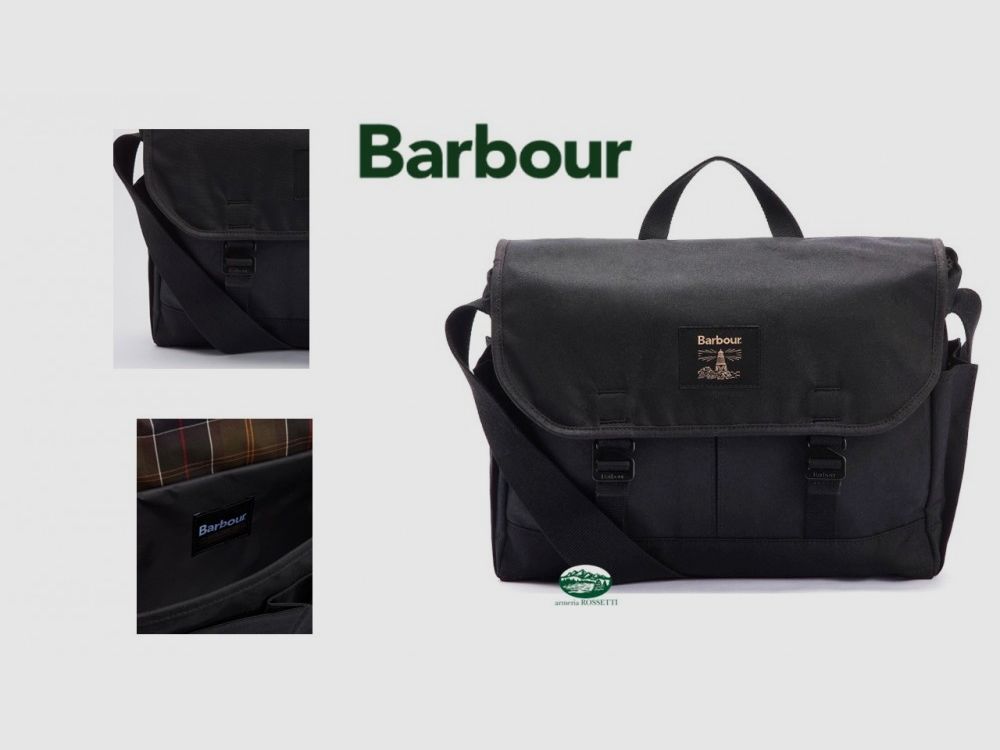 BARBOUR Field-Wachs Tasche oliv