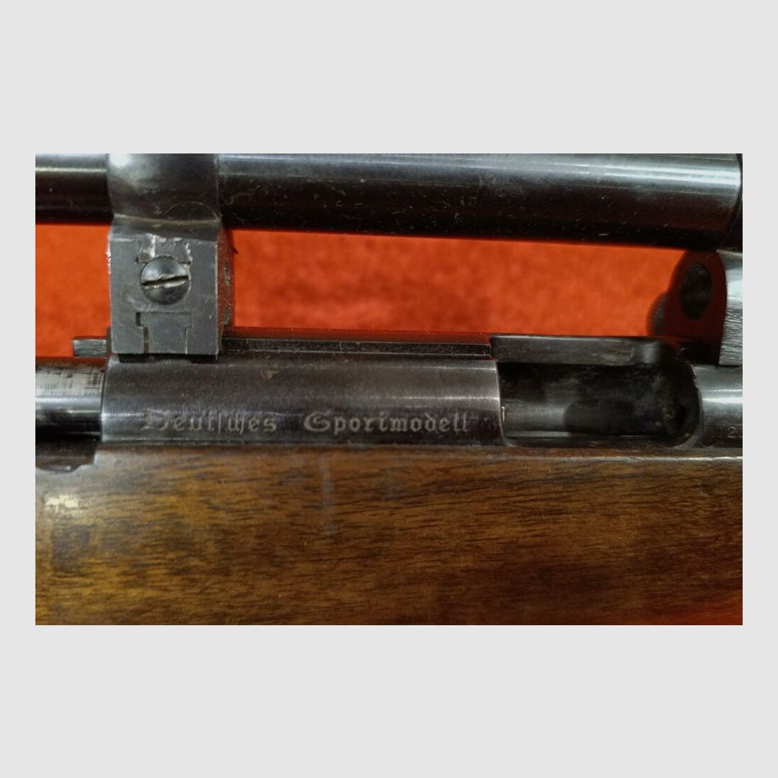 Einzellader Mauser Deutsch.Sportmodell .22WinMag