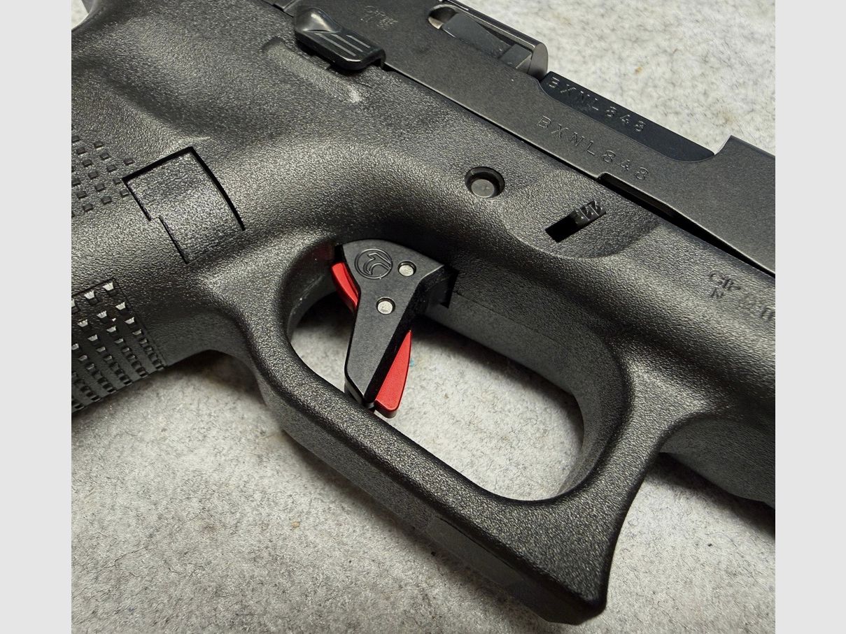 Glock 34 Gen. 5 MOS Competition caliber 9mm Luger including Timney match trigger & SD steel sights