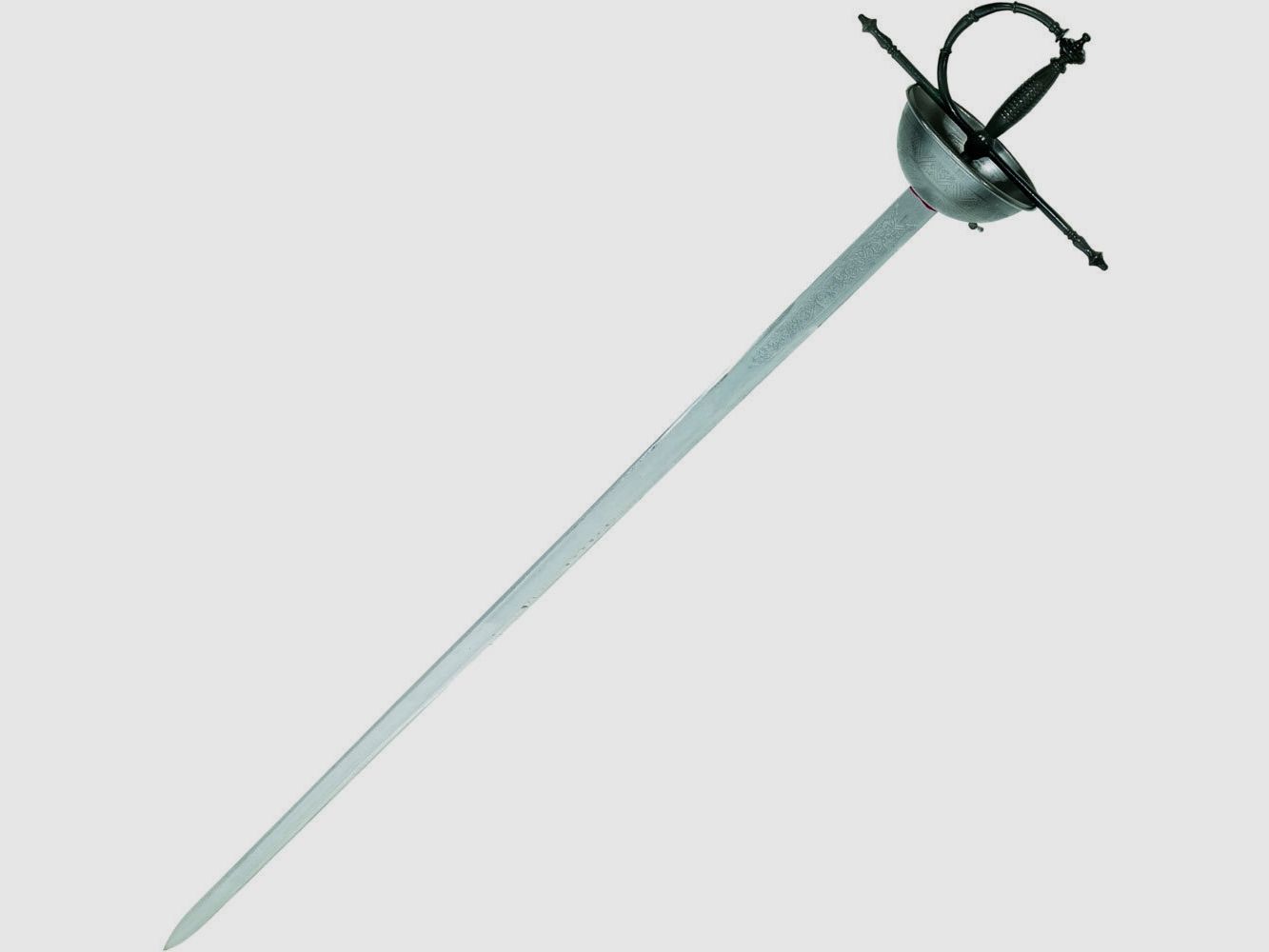 Épée à sonnerie avec cloche en forme de demi-sphère