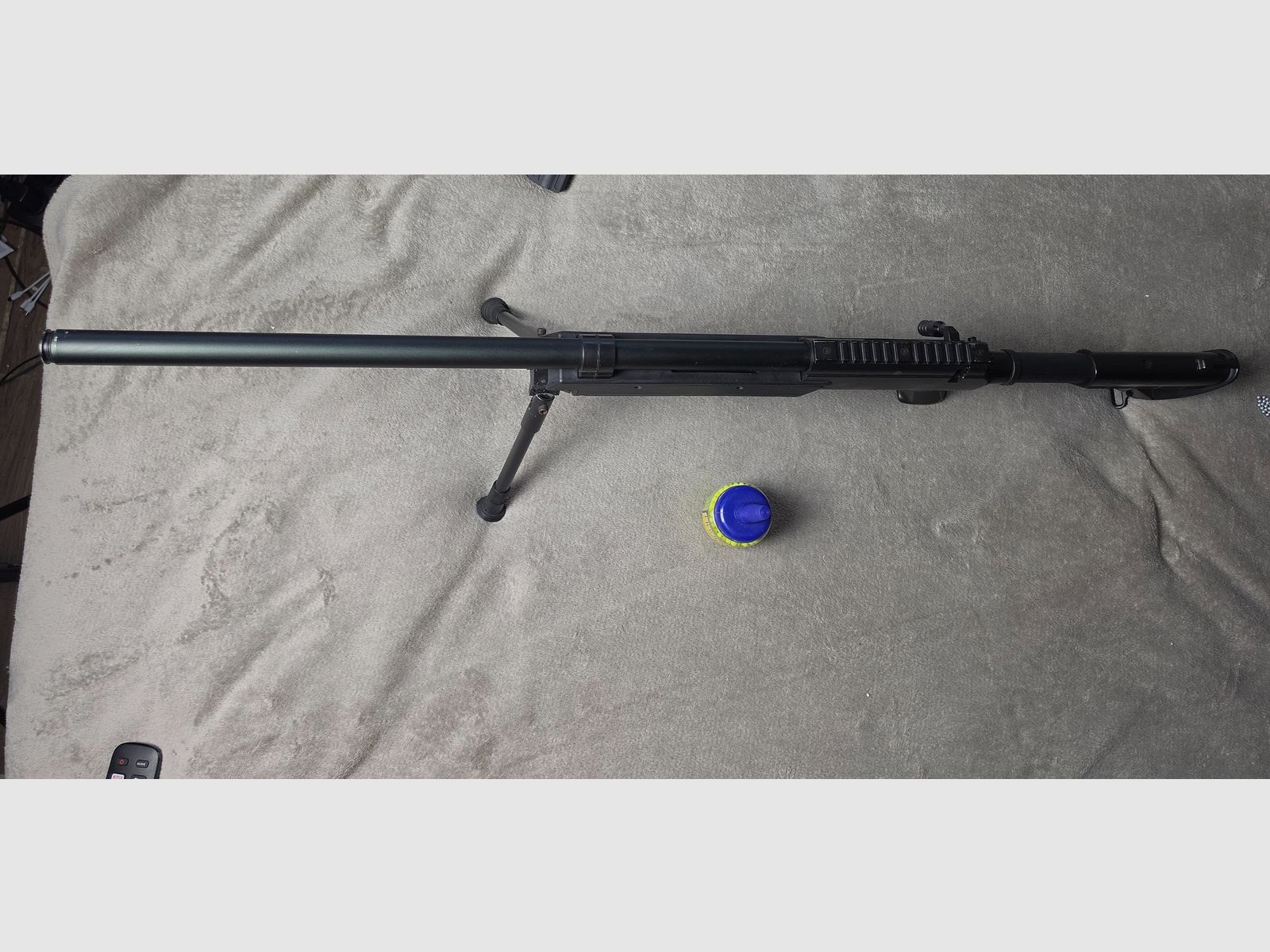 Rifle de francotirador / Sniper-Rifle Softair con bípode y munición BB, imagen 6 de 6