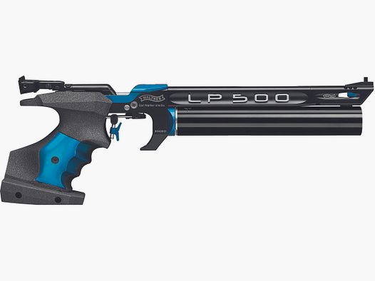 Luftpistole Walther LP500 Meister Manufaktur blau mechan. Abzug