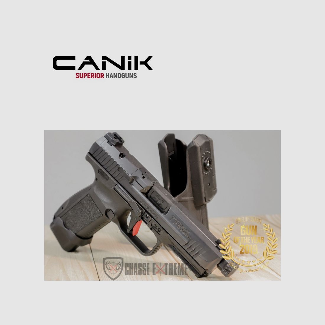 Pistole CANIK Tp-9 Sf Elite Combat Schwarz, Bild 4 von 4