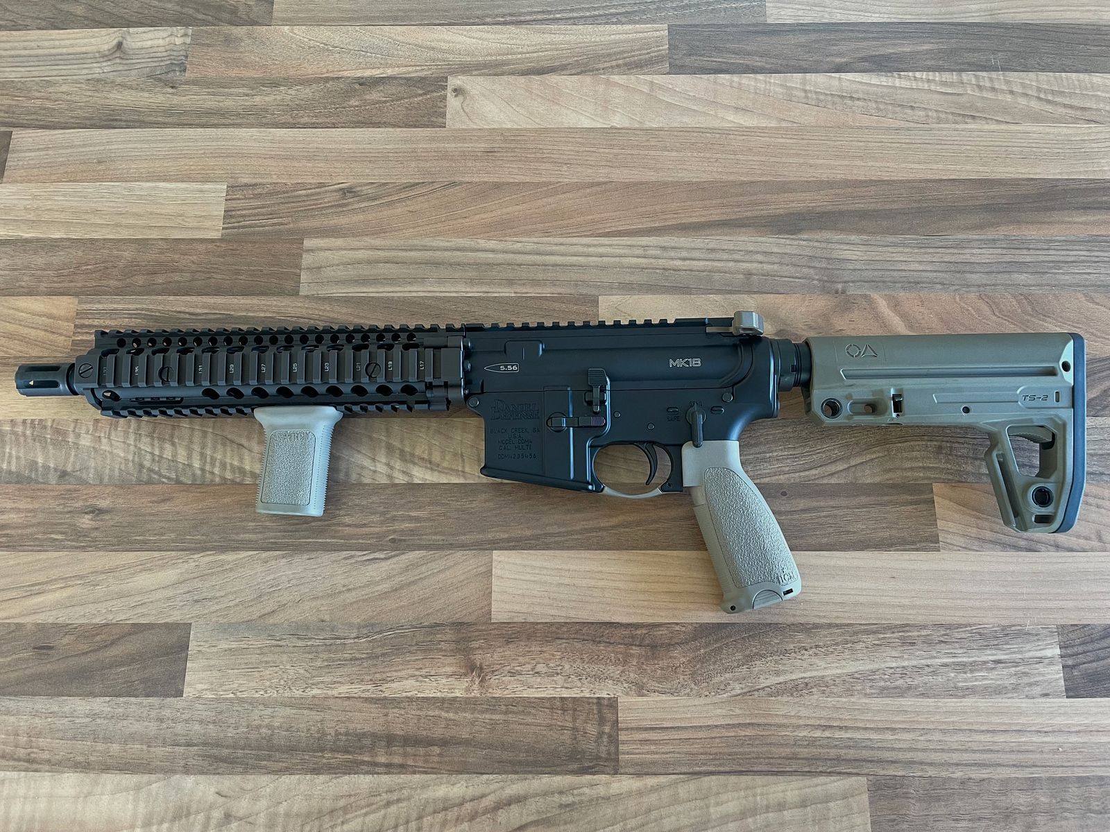 Daniel Defense MK18 Dualcolor Black/FDE