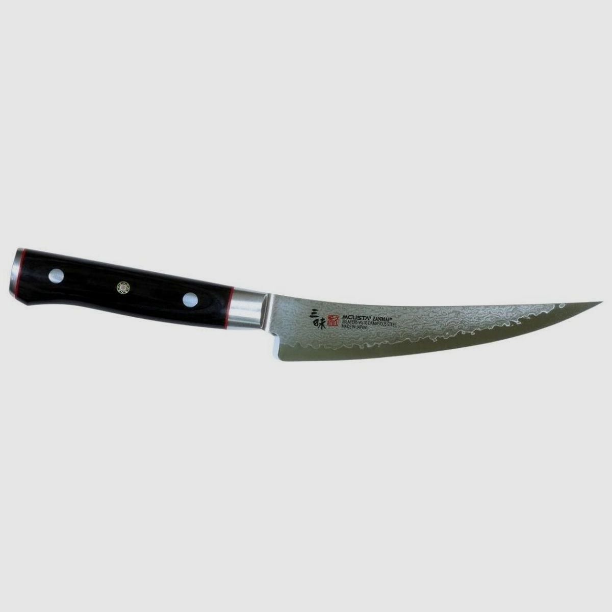 Mcusta Zanmai Classic Pro Zebra Boning Ausbeinmesser 165mm HFZ-8009D, Bild 12 von 14