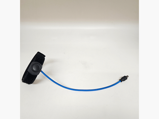 Rheinmetal Triggerkabel 20cm blau für Laserklasse 1 mit Velcro®-Band Länge 30 cm